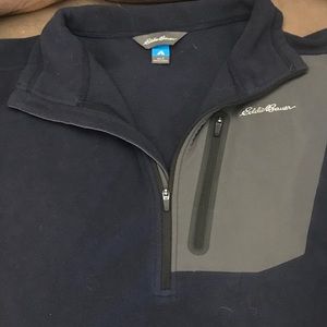Men’s Eddie Bauer 1/4 zip thermal sweater